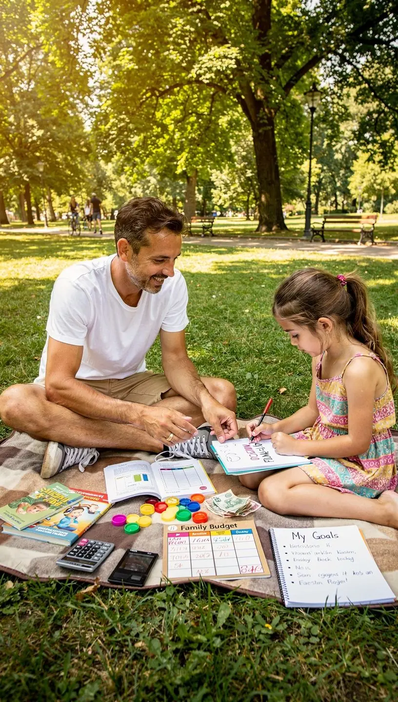 Személyes pénzügyi napló, amely segít a költségek nyomon követésében.
