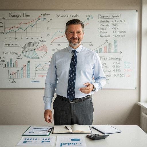 Költségvetési tervezés folyamatának illusztrációja